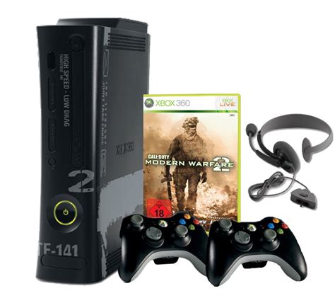 Microsoft Xbox 360 Elite 250gb Modern Warefare Limited Edition Inkl 2