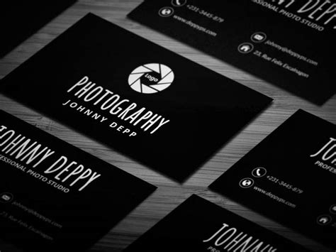 Free Photography Business Cards Best Images
