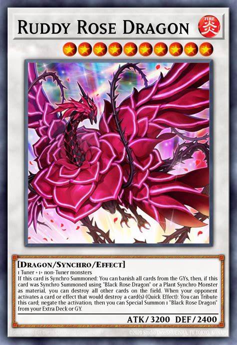 Datamined Leaks Structure Deck Ex Ruddy Rose Burning Duel Links Datacore