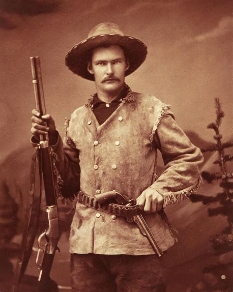 Old West Texas Scout Cowboy Frontiersman 1883 Old West Frontiersman