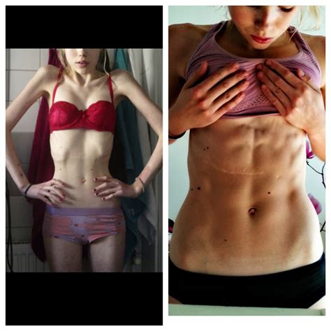 50 incredible skinny to fit female muscle gain transformations