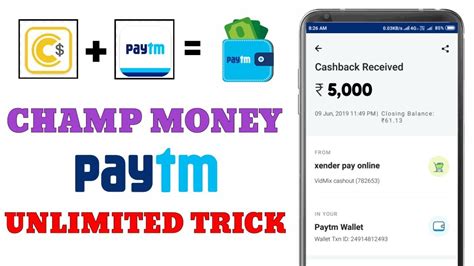 Cash app is the easiest way to send, spend, save, and invest your money. #champmoney (EXPIRED)Champl Money app earn paytm cash ...