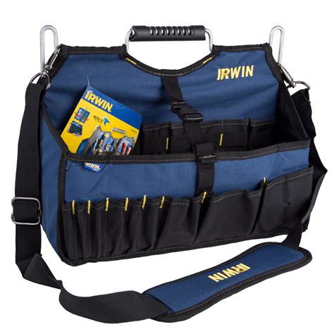 Irwin Pro Tool Polyester Open Storage Organiser Caddy Bag 13 X 16