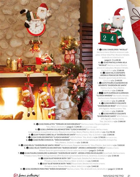Catalogo Home Interiors Navidad 2020
