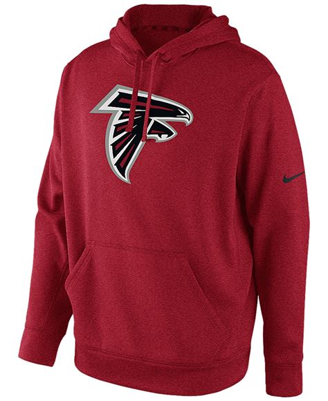 Lyst Nike Mens Atlanta Falcons Ko Logo Essential Hoodie In Red For Men