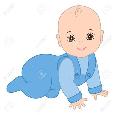 Baby Boy Crawling Clipart 20 Free Cliparts Download Images On