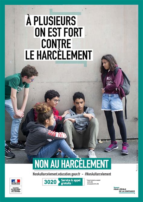 Lutte Contre Le Harc Lement Campagnes De Sensibilisation Harcelement Scolaire Harc Lement