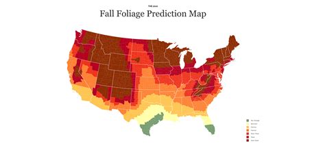 This Fall Foliage Map Shows When The Leaves Will Change