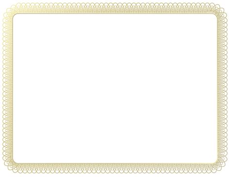 Certificate Frame Png Certificate Frame Png Transparent Free For Images
