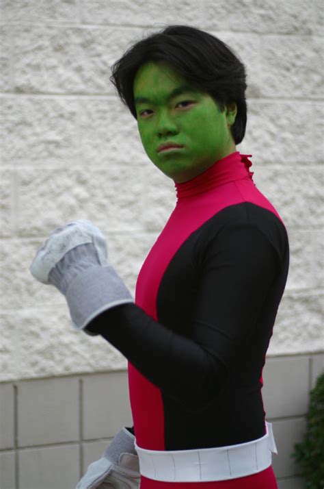 The beast and the boy. Beast Boy from Teen Titans Cosplay
