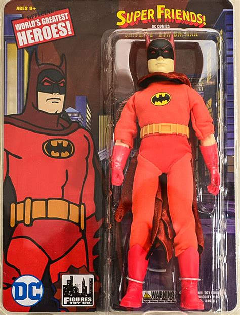 2016 Figures Toy Co Super Friends Evil Batman 8 Mego Retro Action Fig