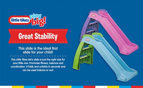 Little Tikes First Slide Playset For Indoor Or Outdoor Use Garden