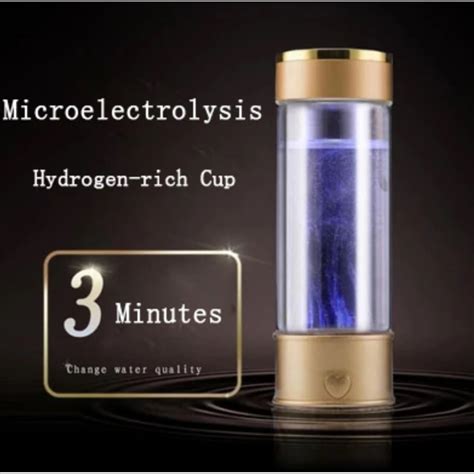 These Rechargeable Hydrogen Water Bottles Are The Latest Design That Is
