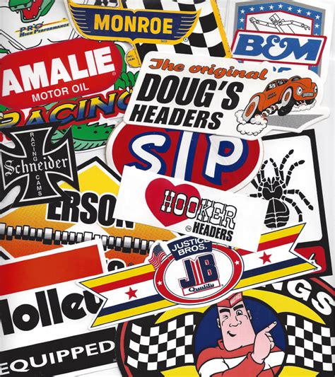Grab Bag 11 Nostalgia Vintage Racing Decals Crashdaddy Racing