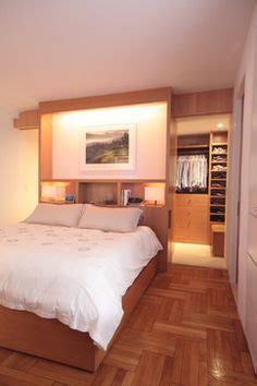 There are many ways to plan and decorate your bedroom nowadays. Closet behind bed … | Remodel bedroom, Small bedroom ...