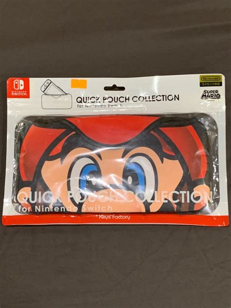 Nintendo Switch Quick Pouch Mario Edition Video Gaming Gaming