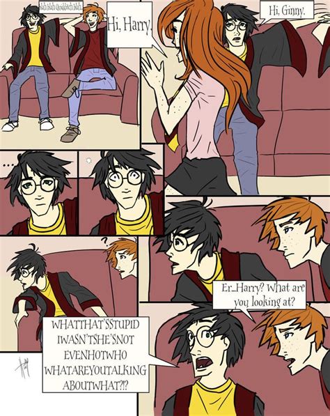Woah When Did Ginny Get Hot Harry Potter Comics Harry Potter Ginny Harry Potter Funny