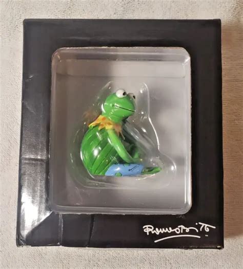 Rare Enesco Disney By Britto Kermit The Frog Character Mini Figurine