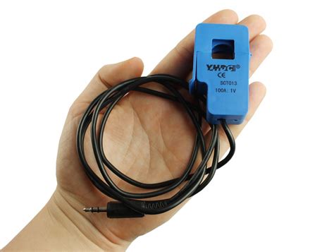Sensor de Corrente Não Invasivo 100A SCT013 Saída 1V Usinainfo