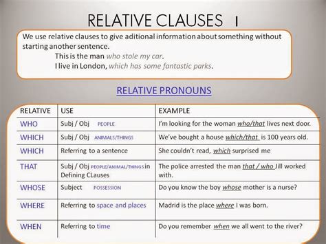 English Exercises And Notes Relative Clauses Hot Sex Picture