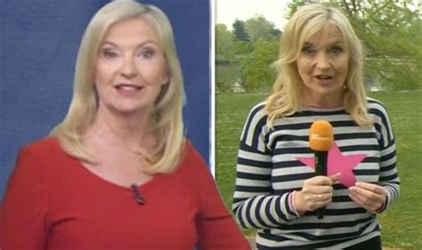 Carol Kirkwood Twitter Bbc Breakfast Star Apologises After Giving Fans