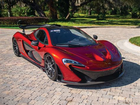 Mclaren P1 Red Wallpaper