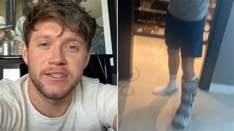 What Exactly Happened To Niall Horans Foot Capital