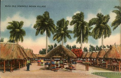 Musa Isle Seminole Indian Village Miami Fl