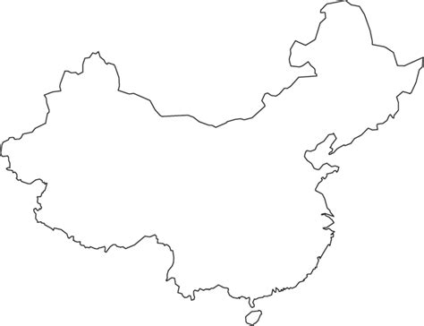 8 Free Printable Physical Map Of China With Cities Outline World