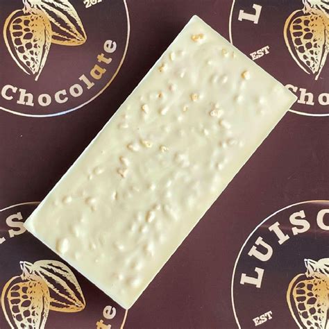 White Chocolate With Honeycomb 100g Bar Luisco Chocolate