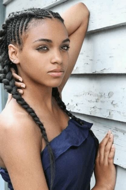 Hot New Protective Braid Styles For Natural Hair