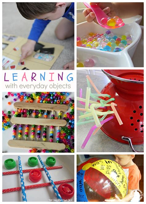 13 Ways To Learn With Everyday Objects Kids Activities Blog