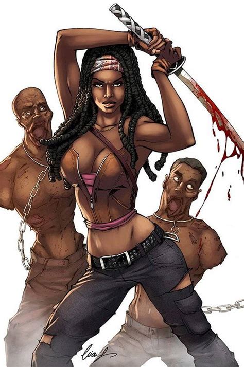 Walking Dead Nude 21 Michonne Pinups And Porn Sorted