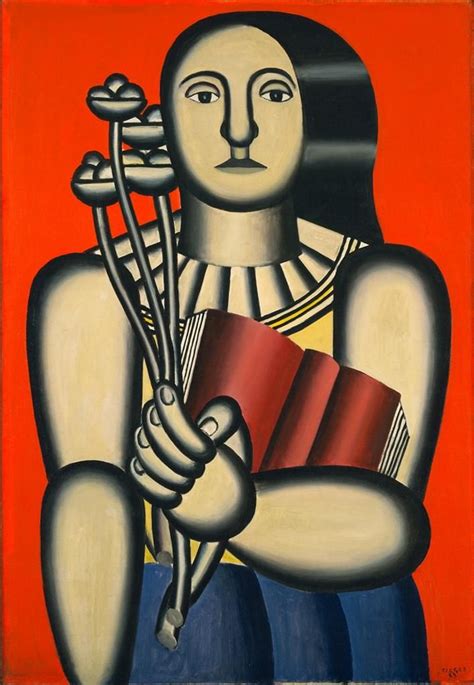 Fernand Léger French 1881 1955 Title Woman With A Book 1923 Oil On