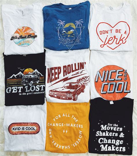 Our Newest Collection Of Graphic Tees With Distressed Vintage Style Prints These Are Your New