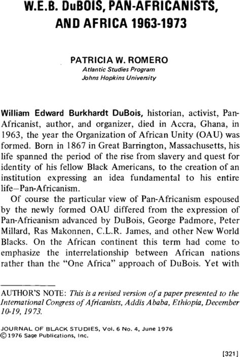 Pan Africanism A Selective Bibliography Alice Hoover OFF
