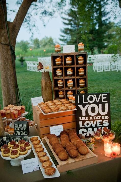 26 Inspiring Chic Wedding Food And Dessert Table Display