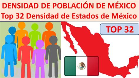 Densidad De Poblacion En Mexico Densidad De Los Estados De Mexico
