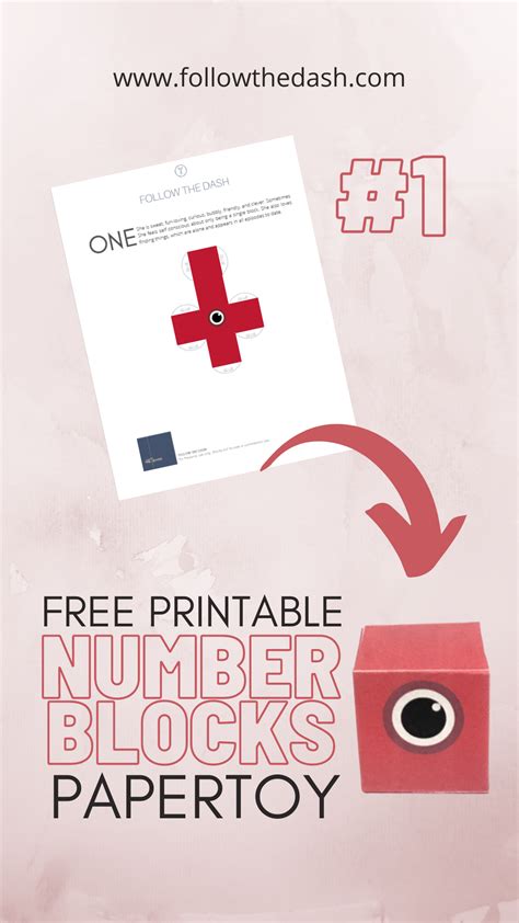 Numberblocks Free Printable Paper Toy Template Artofit Images And