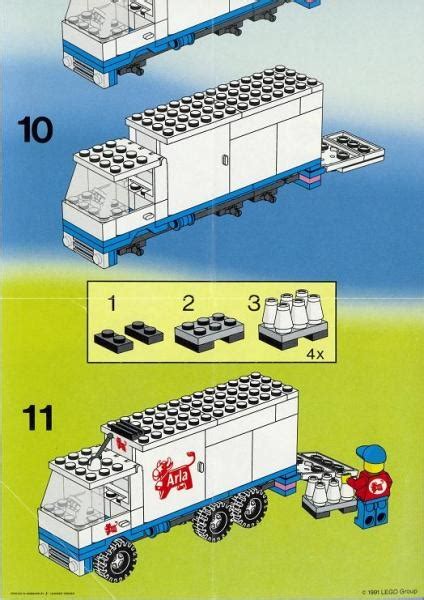View Lego® Instruction 1581 Delivery Truck Lego Instructions And