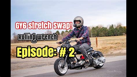 We have done gy6 150cc conversions, stretched and non stretched. EPISODE 2 stretched Honda Ruckus build - YouTube