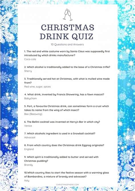 Christmas Food And Drink Picture Quiz Photopostsblog Com