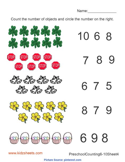 Simple Counting Numbers Lesson Plans Kindergarten Pin By Sarah Tawfik