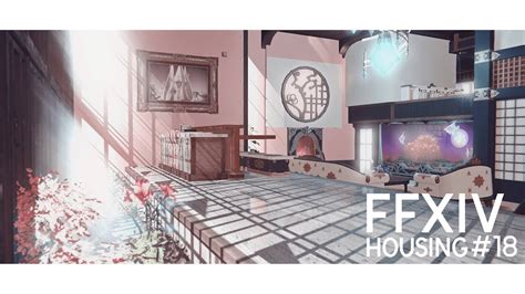 Ffxiv Housing 18 Blossom Moon Youtube