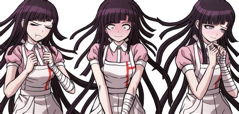 Fan Sprites Mikan Cant Handle All Of These Compliments Rdanganronpa