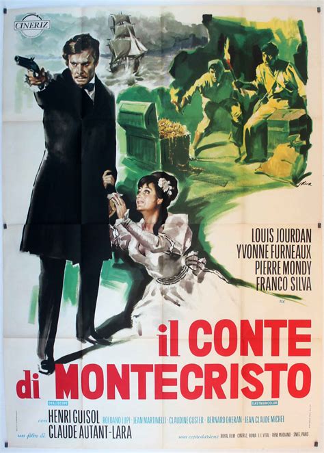 Il Conte Di Montecristo Movie Poster Le Comte De Monte Cristo