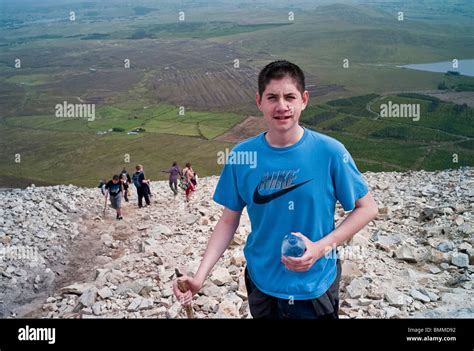 Croagh Patrick Climb Pilgrimage High Resolution Stock Photography And