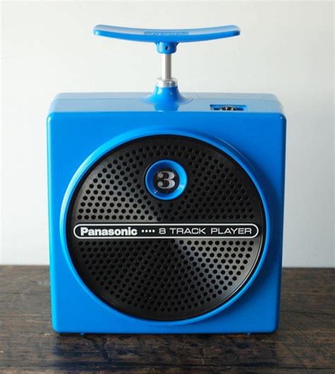 Vintage Blue Panasonic Rq 830s Portable 8 Track By Antiquelane