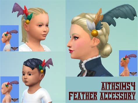 Gf Feather Accessory Feather Accessory Get Famous Hat Mesh Edit
