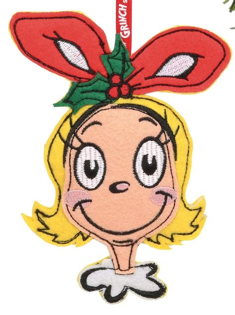 How The Grinch Stole Christmas Dr Seuss Cindy Lou Who Holiday Ornament Licensed Mary B